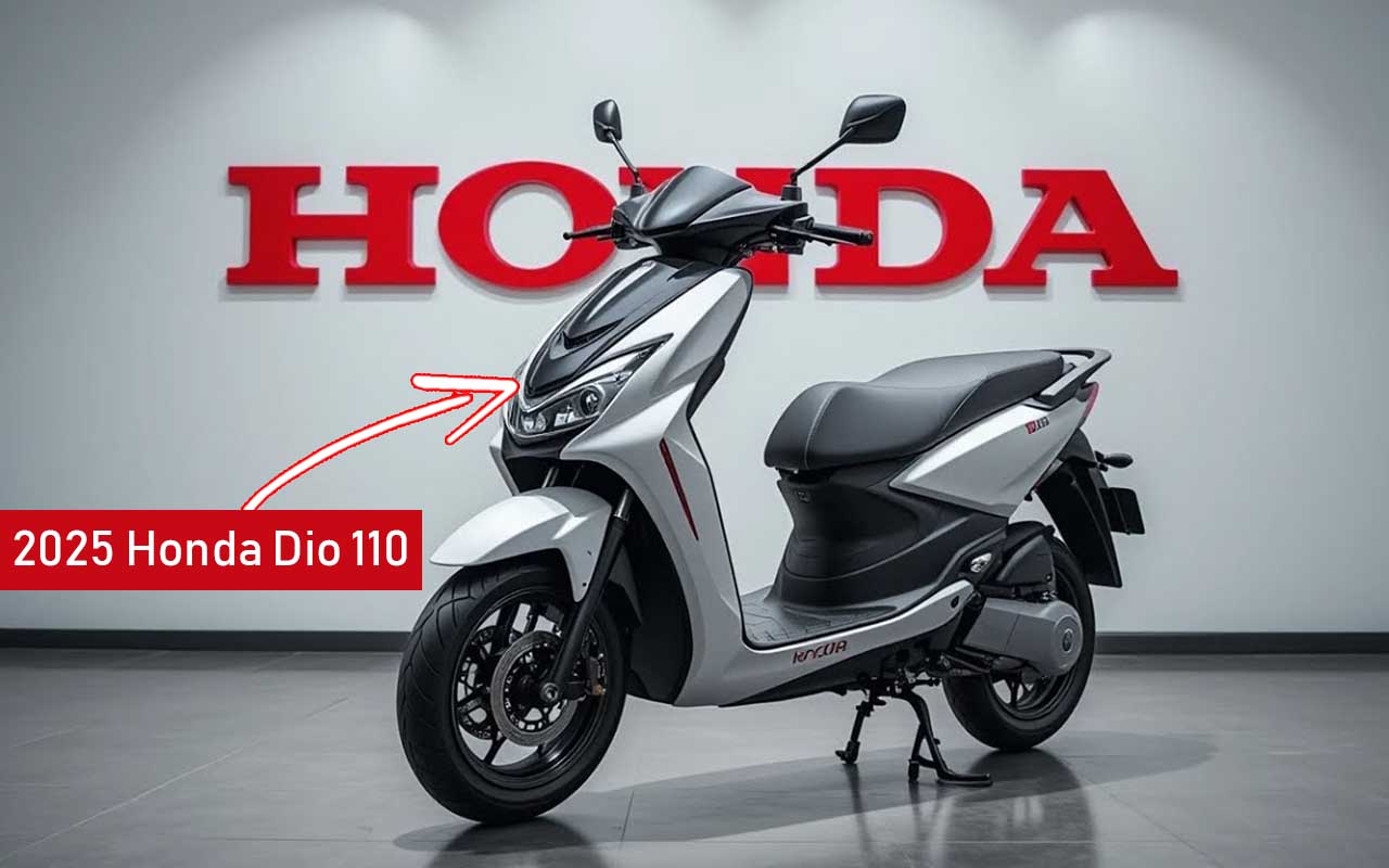 2025 Honda Dio 110 Advanced Version Scooter Lauched