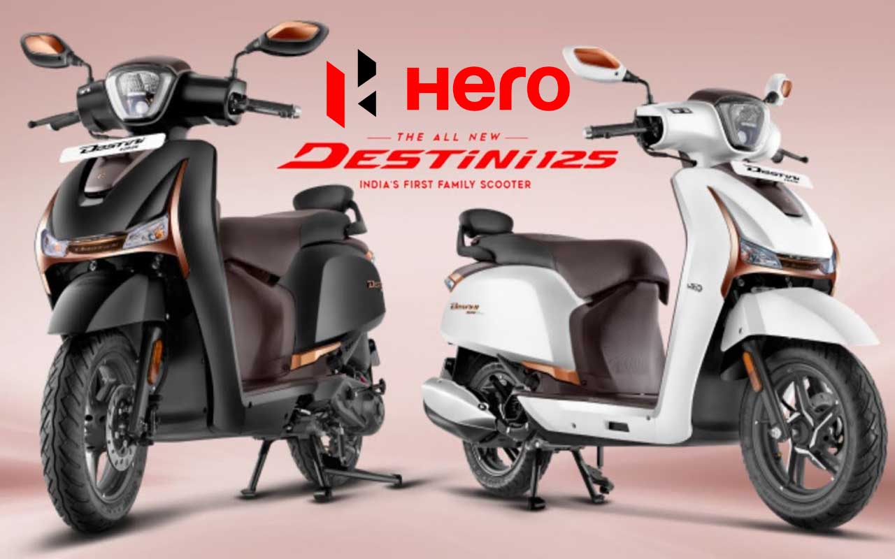 Hero Launches New Destini 125 Scooter in India Starting at ₹80450