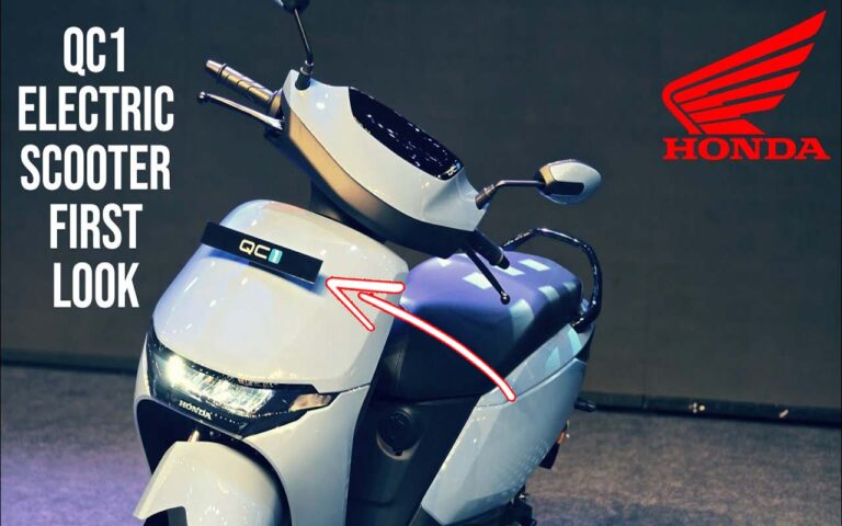 Honda QC1 Electric Scooter 2025 Launch in India (1)