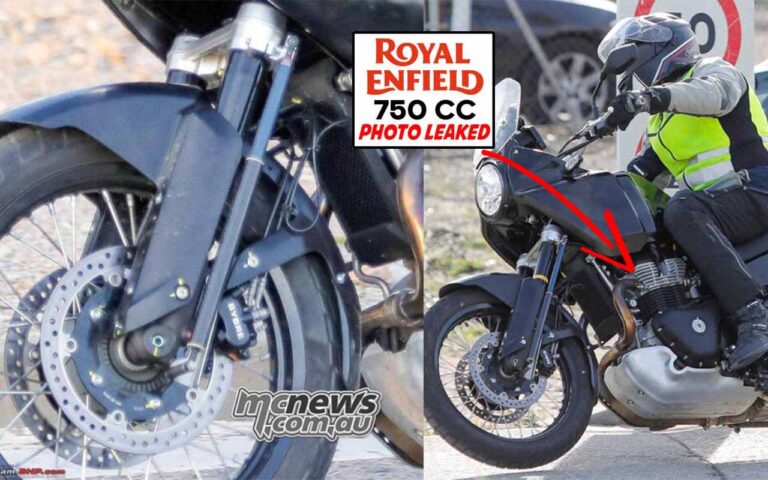 Royal Enfield Himalayan 750 Spy Shots Image