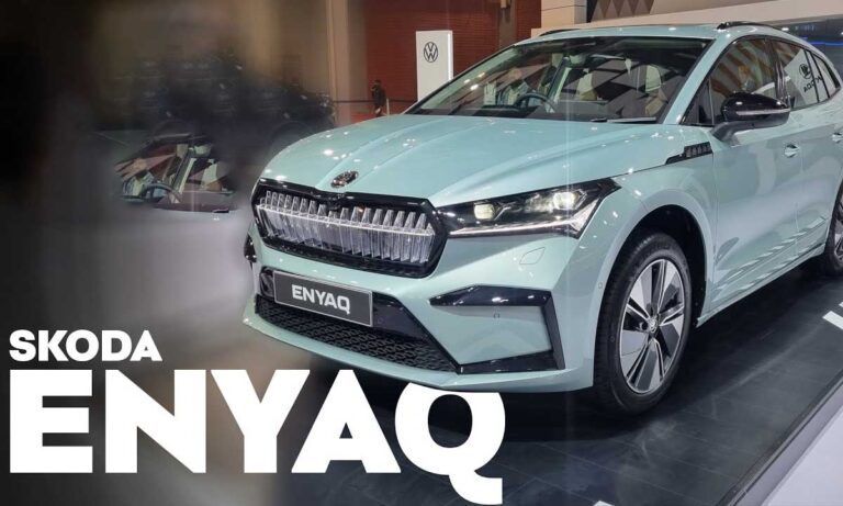 Skoda Enyaq A Stylish Electric SUV Revolutionizing the Roads in 2025 (1)